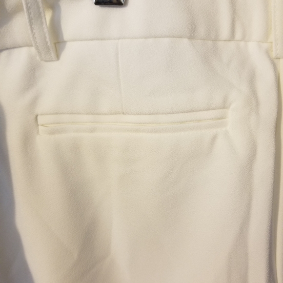 St. Tropez West Ivory wide trouser pant. - Picture 5 of 5
